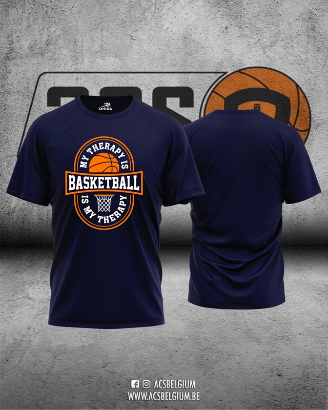 T-shirt "My Therapy" - Navy