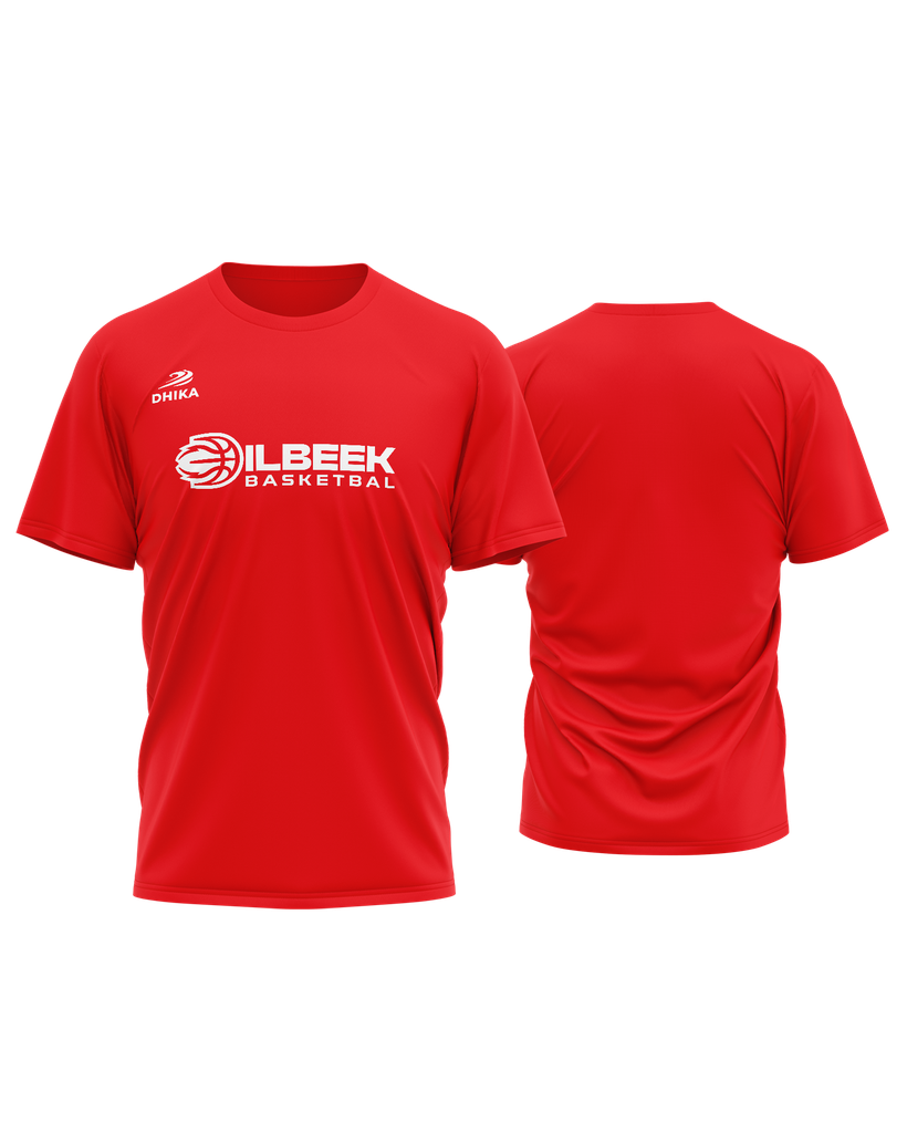 T-shirt Dilbeek Basketbal "Fan" - Red