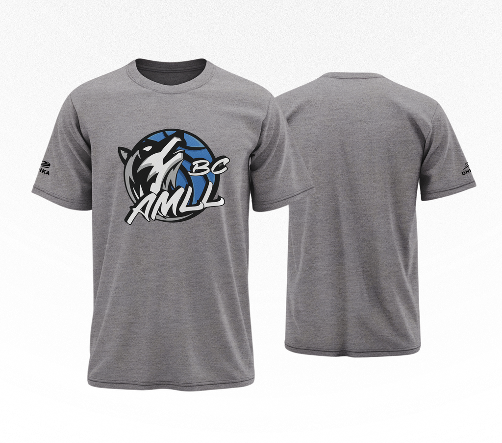 T-shirt BC La Louvière "Fan" - Grey