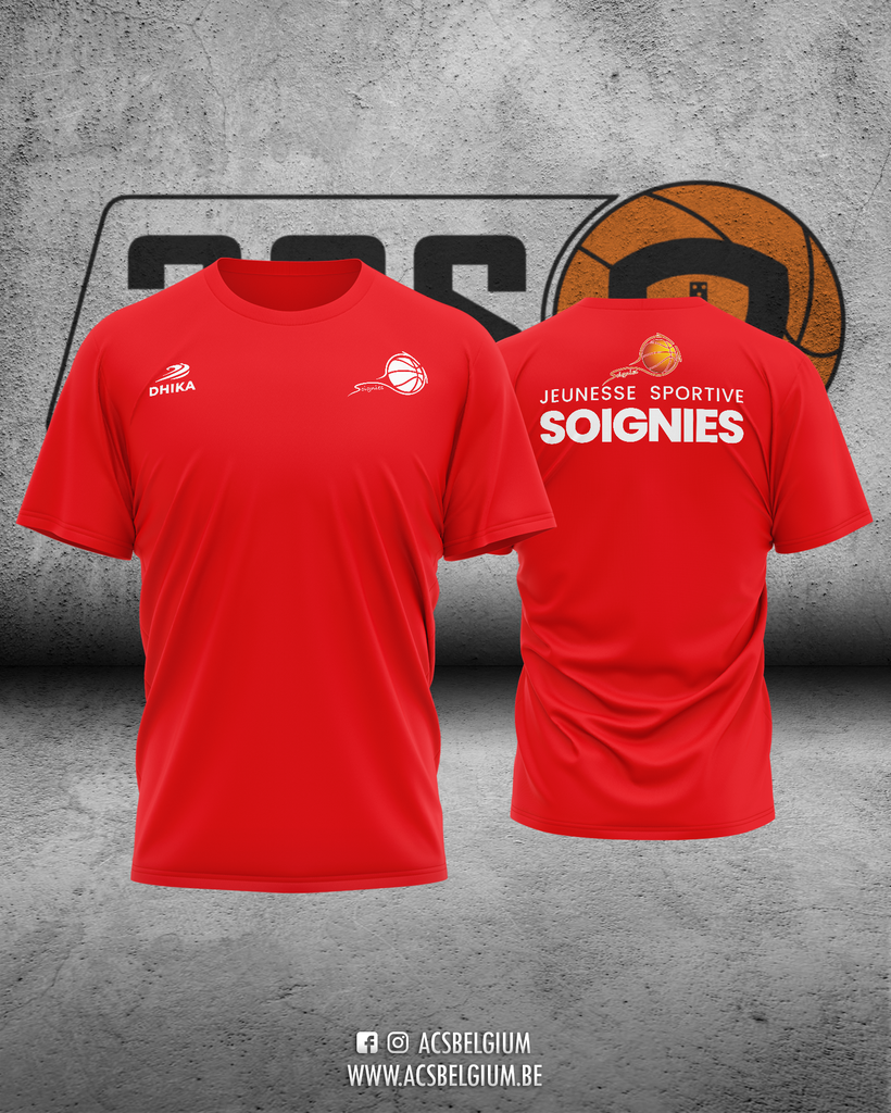 T-shirt "JS Soignies" - Red 