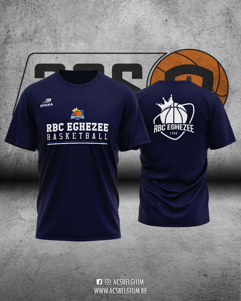 T-shirt RBC Eghezee "Player" - Navy