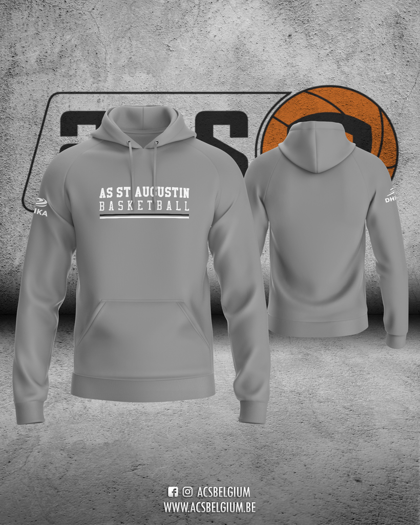Sweat Cap AS St Augustin "Player" - Grey 