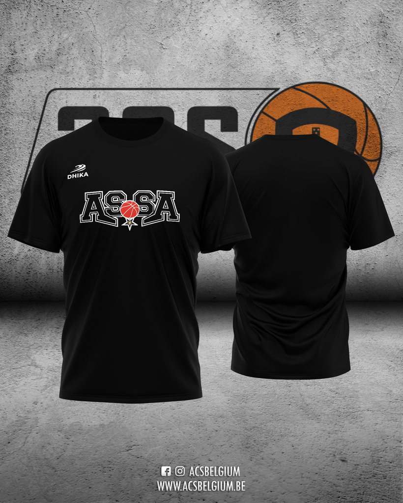 T-shirt ASSA - Black 