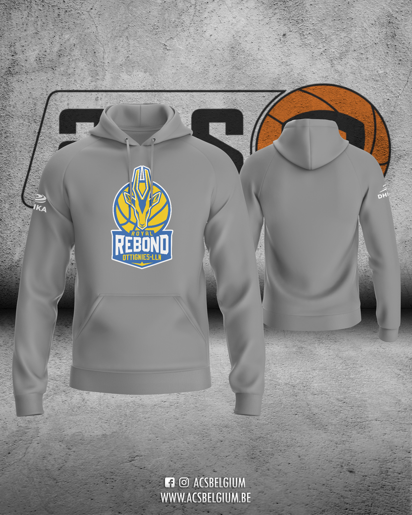 Hoodie Ottignies Grey