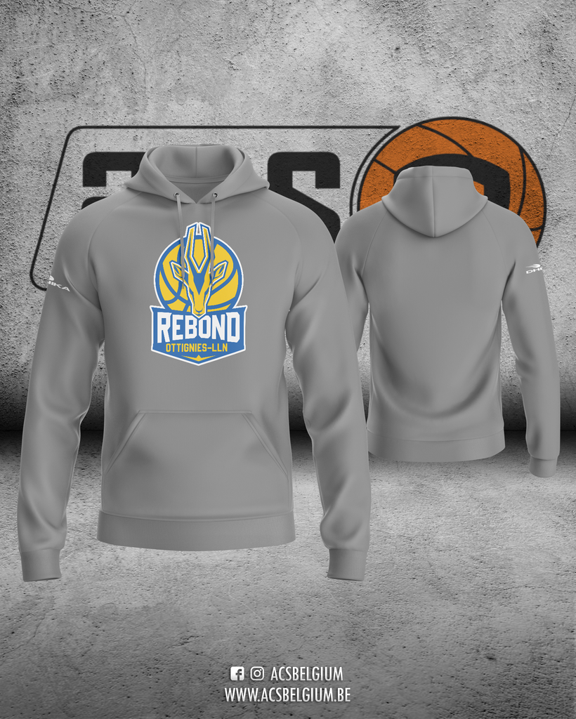 Hoodie Ottignies Grey