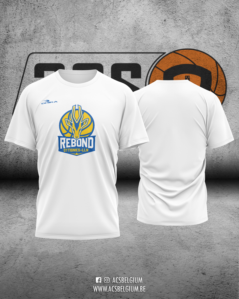 T-shirt Rebond White