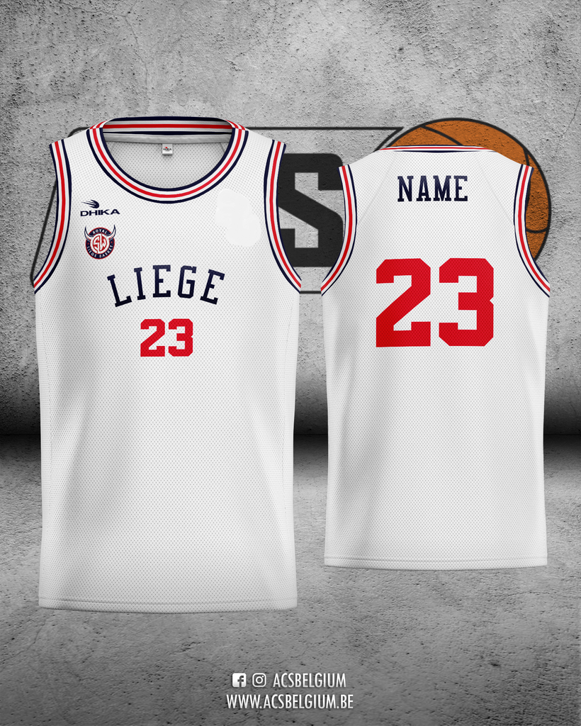 Official "Liège Basket" - Home Jersey 23/24