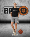 T-shirt Basket Namur "Player" - Black