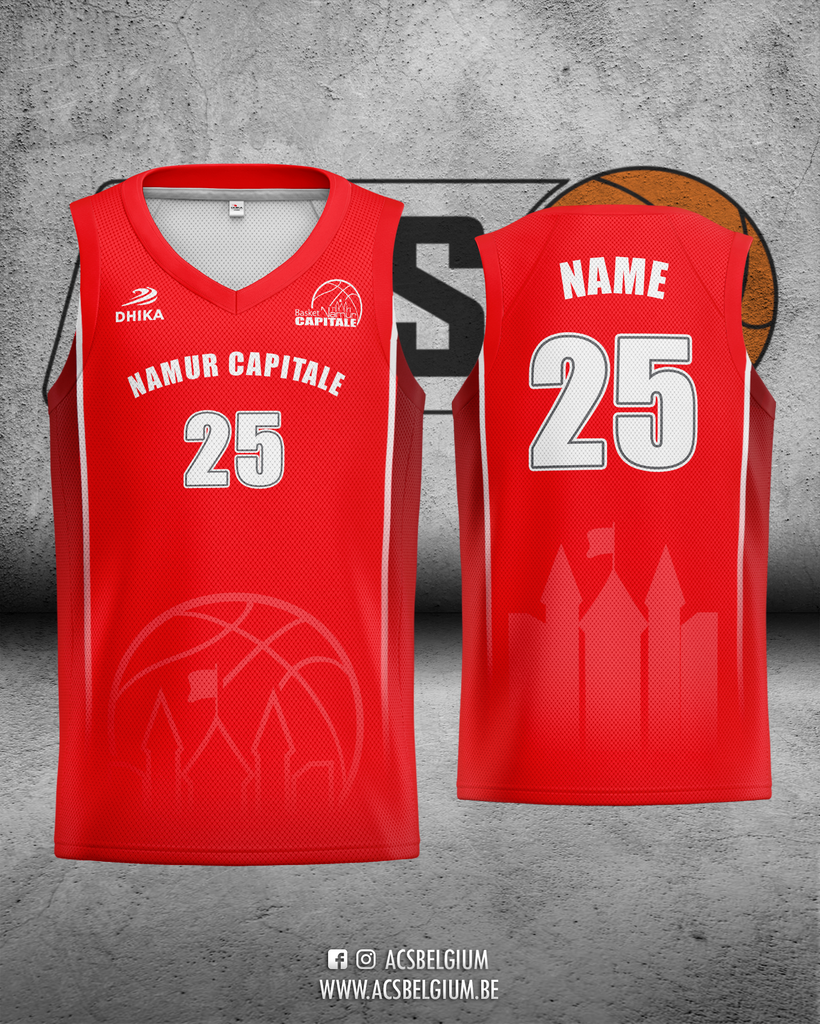 Official "Basket Namur" - Home Jersey