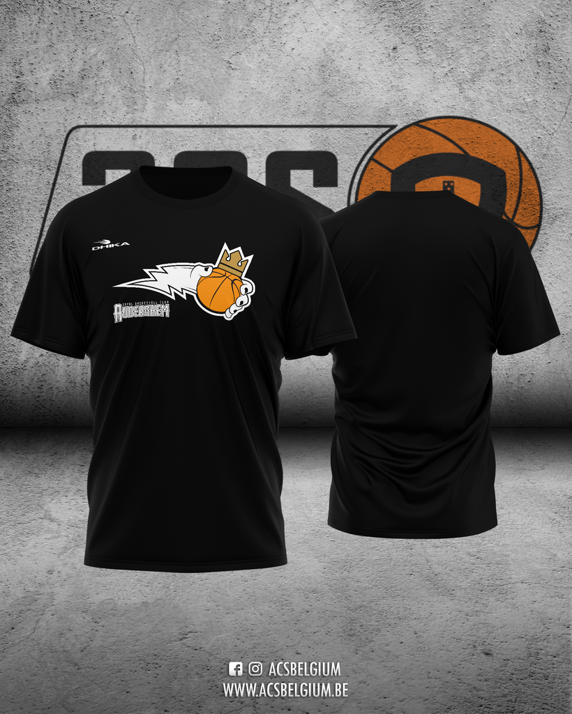 T-shirt RBC Auderghem "Fan" - Black