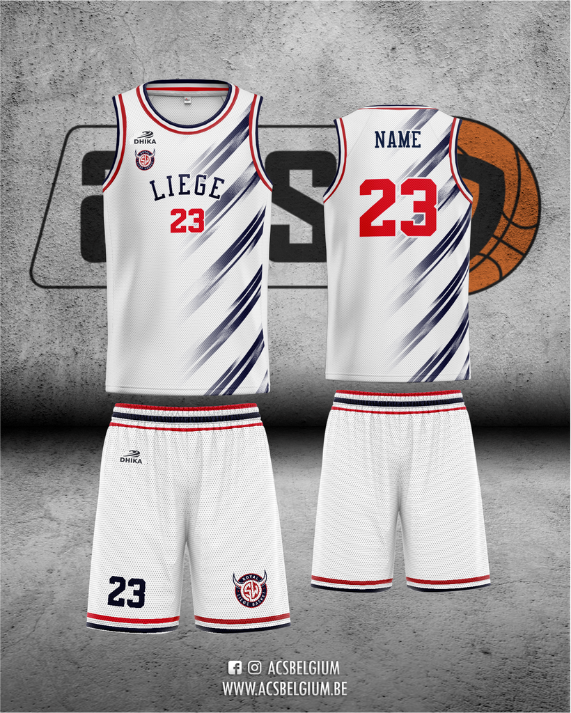 Official "Liège Basket" - Away Kit