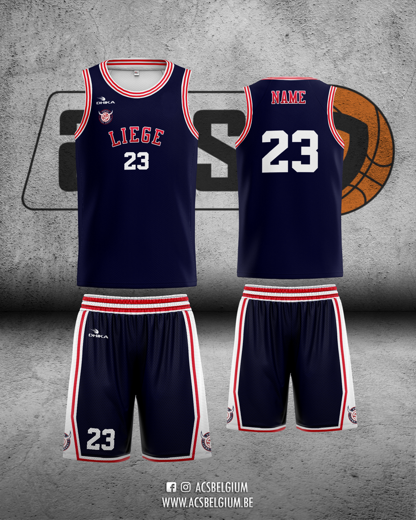 Official "Liège Basket" - Away Kit 23/24