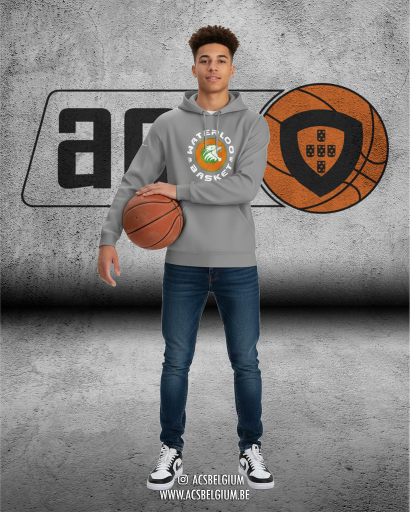 Sweat Cap Waterloo Basket "Fan" - Grey