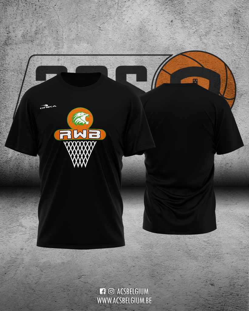 T-shirt Waterloo "Player" - Black