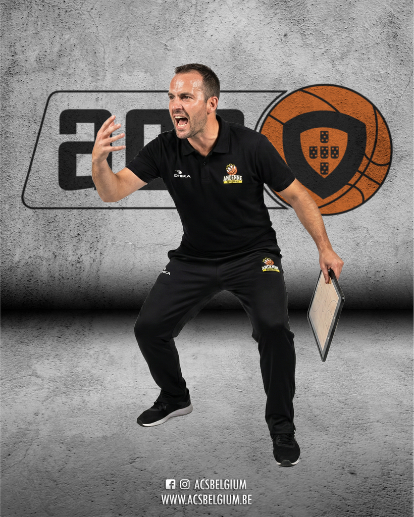 Polo "Andenne Basket" - Black