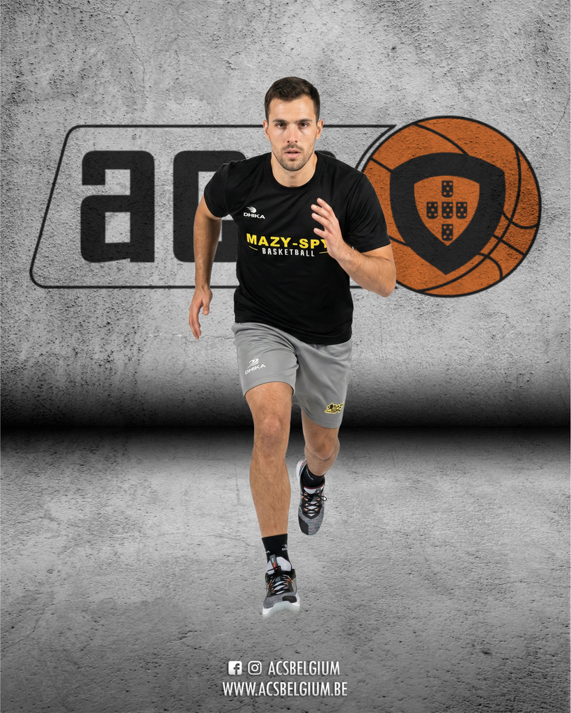 T-shirt Mazy-Spy "Player" - Black