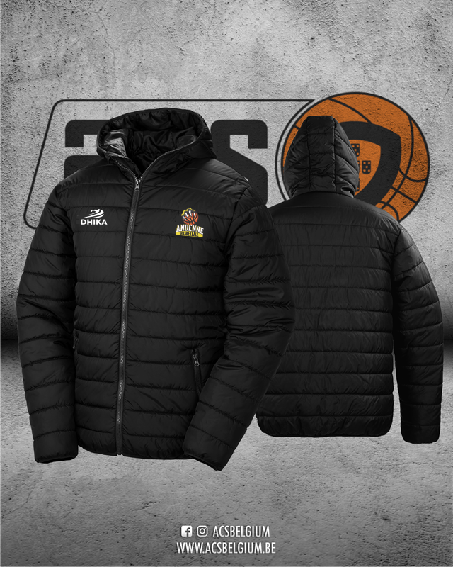Doudoune "Andenne Basket" - Black