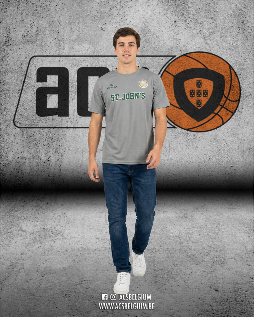 T-shirt "St John's School" - Grey