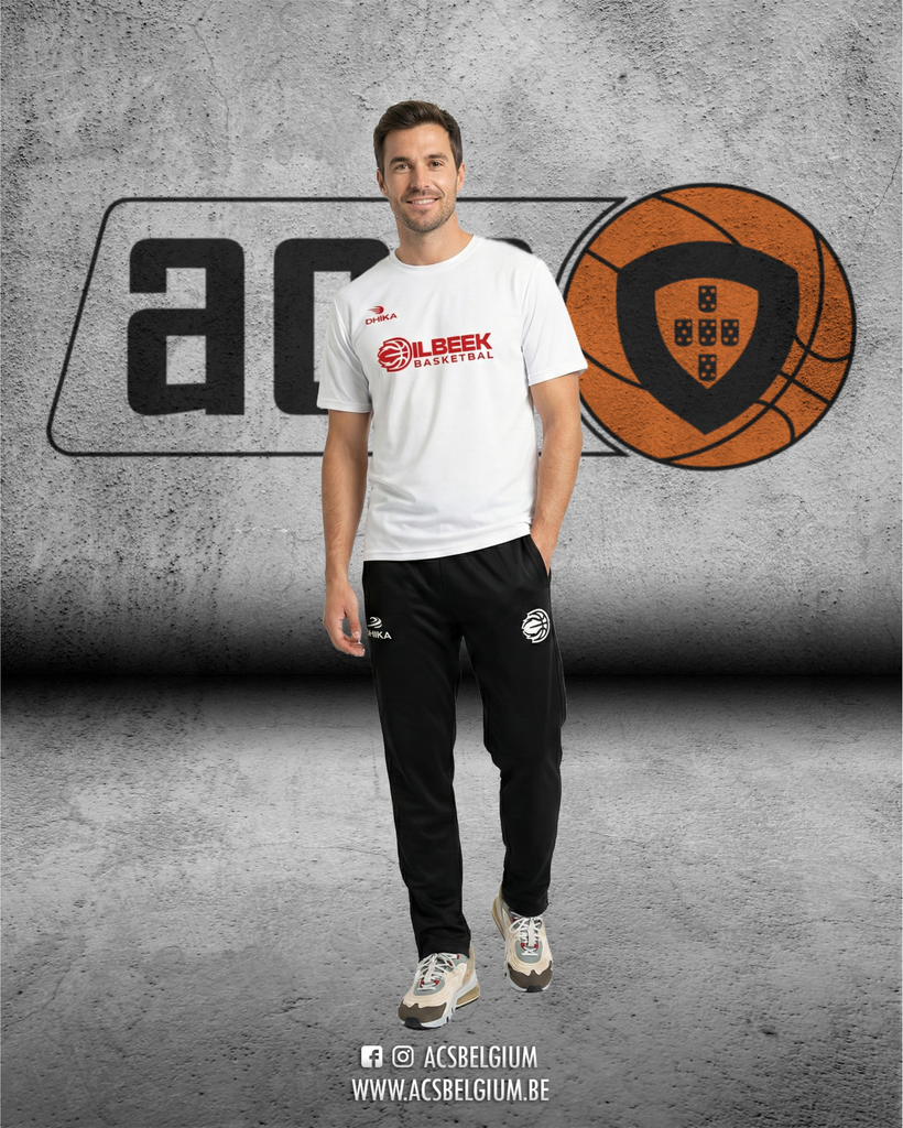 T-shirt Dilbeek Basketbal "Fan" - White