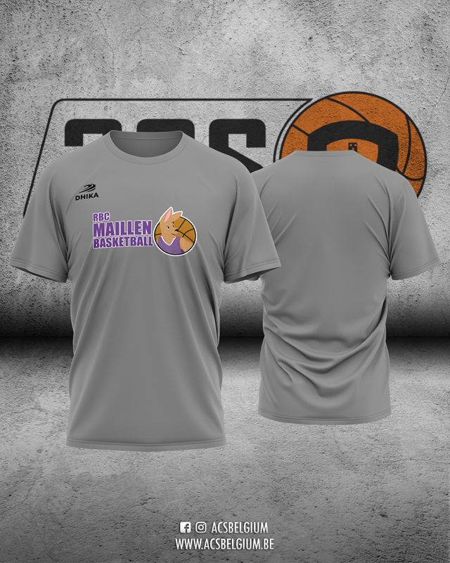 T-shirt RBC Maillen "Fan" - Grey 