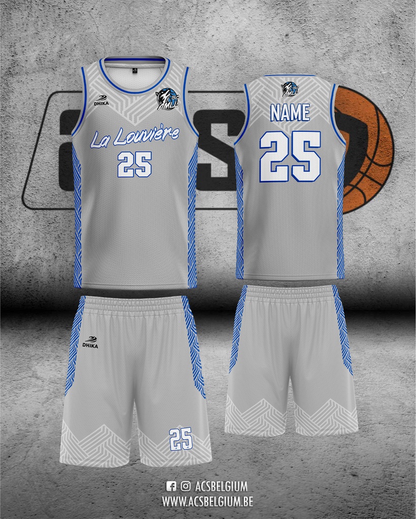 Official "BC La Louvière" - Home Kit
