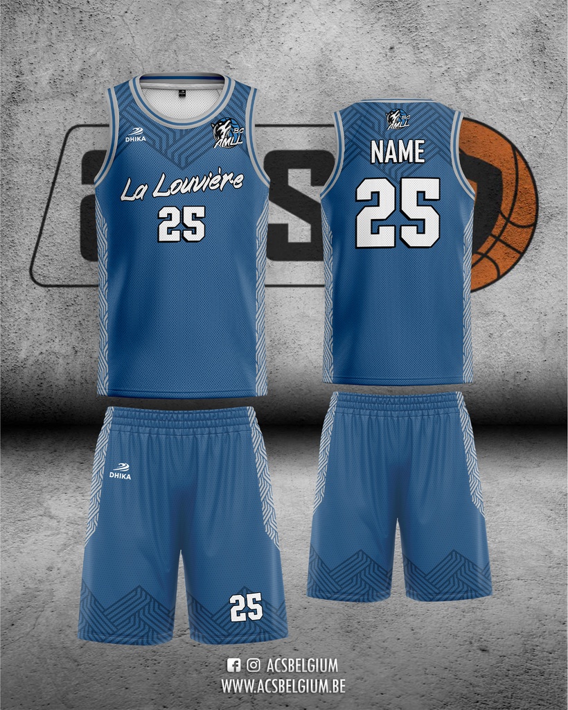 Official "BC La Louvière" - Away Kit