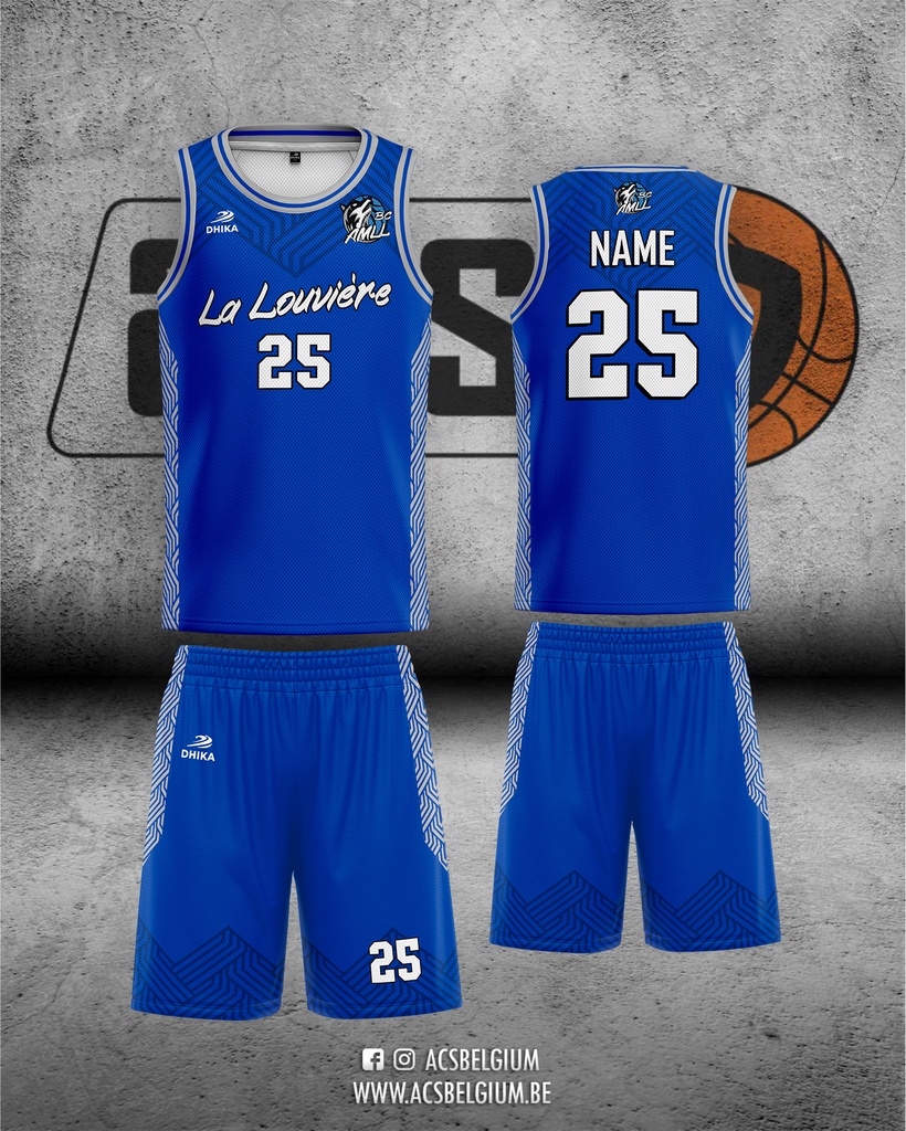 Official "BC La Louvière" - Away Kit