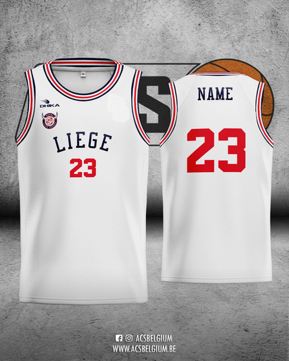 Official "Liège Basket" - Home Jersey 23/24