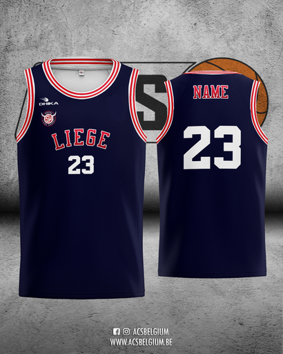 Official "Liège Basket" - Away Jersey 23/24