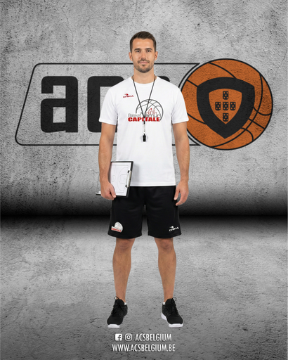 T-shirt "Basket Namur" - White