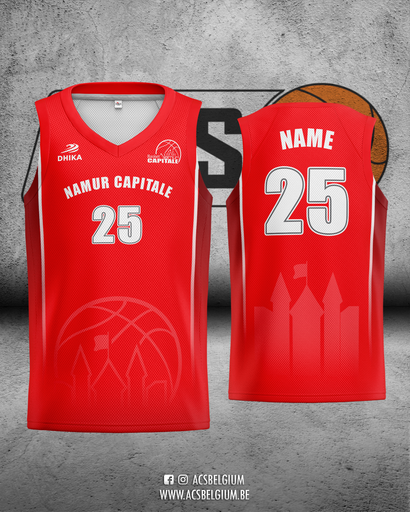 Official "Basket Namur" - Home Jersey