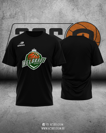 T-shirt RBC Belgrade "Player" - Black