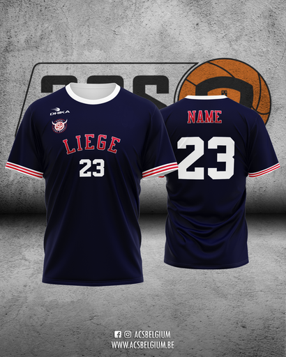 Official "Liège Basket" - Away Warm-Up 23/24