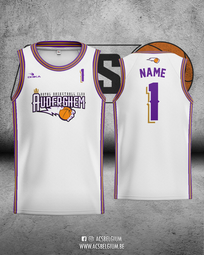 Official "RBC Auderghem" - Away Jersey