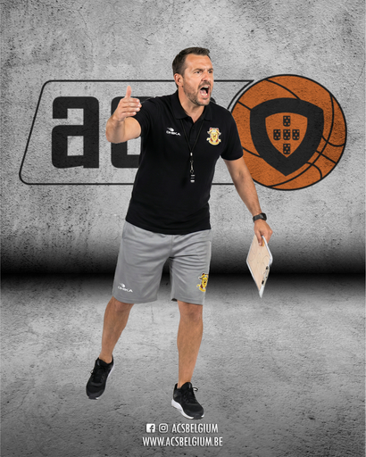 Polo "BCJS Estaimpuis" - Black