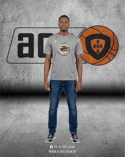 T-shirt Tatete BC "Player" - Grey
