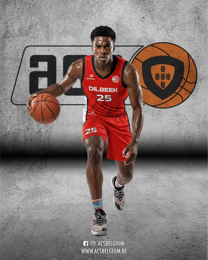 Official "Dilbeek Basketbal" - Home Kit