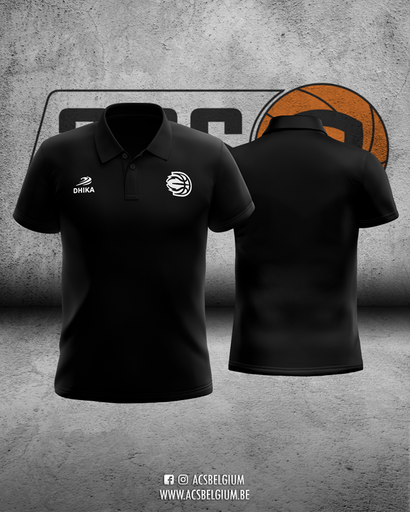 Polo "Dilbeek Basketbal" - Black