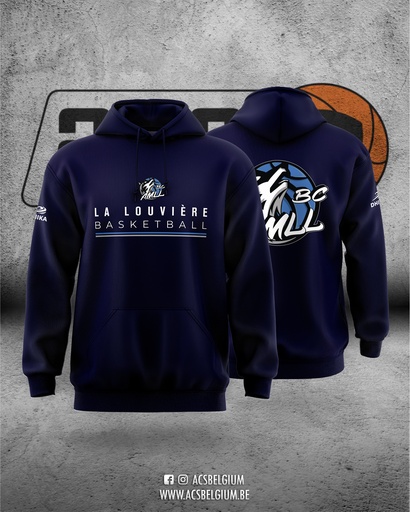 Sweat Cap BC La Louvière "Player" - Navy