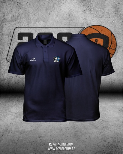 Polo "BC La Louvière" - Navy