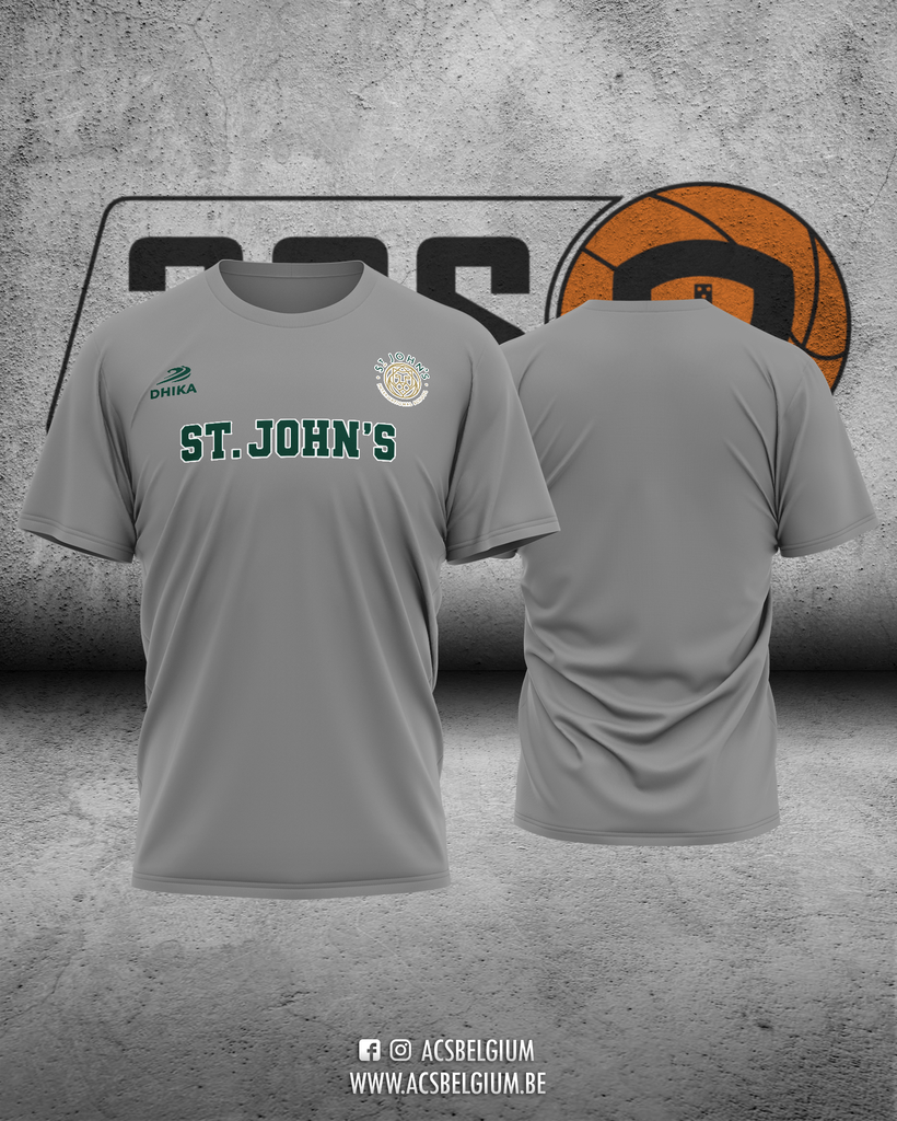 T-shirt "St Johns School" - Grey