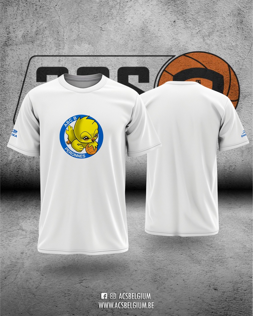 T-shirt "ABCB Peronnes" - White 