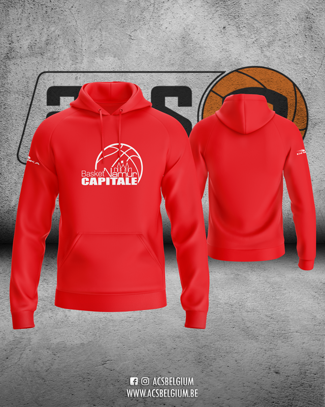 Hoodie Namur Red