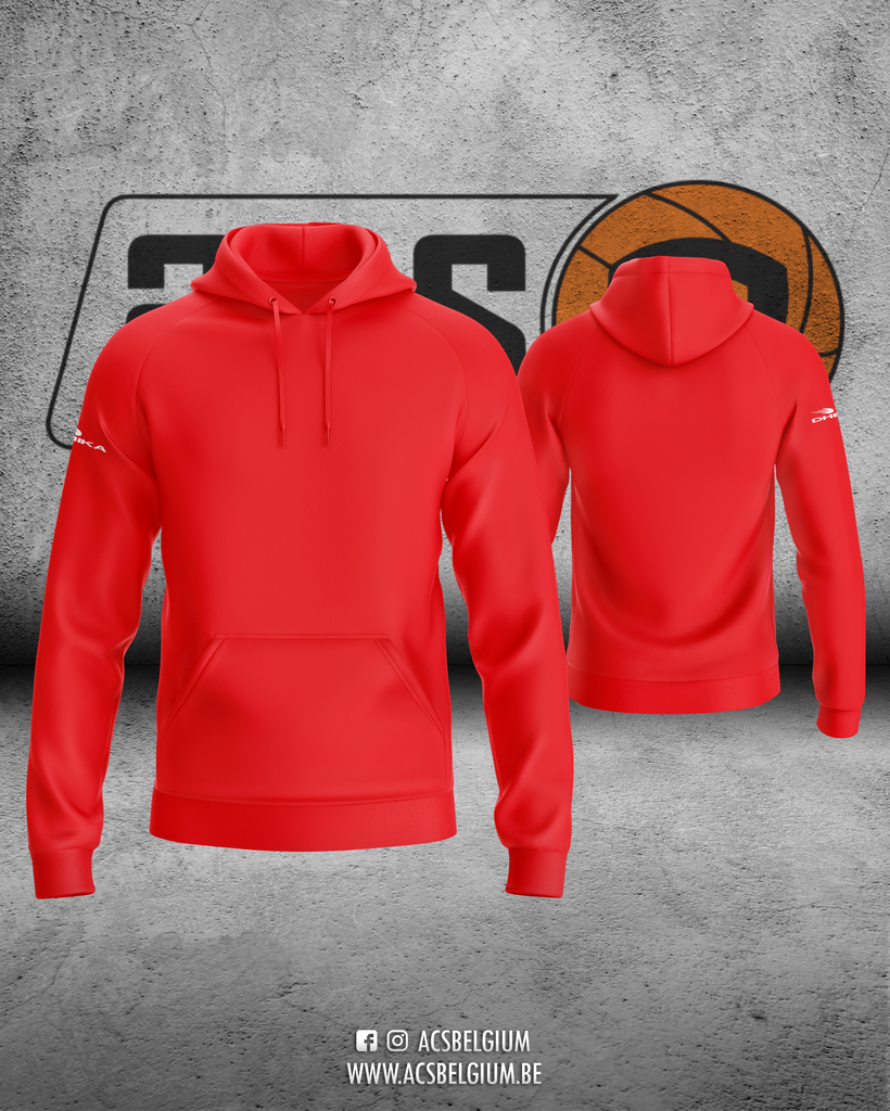 Hoodie DHIKA Red