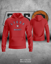 Hoodie Liège Rouge