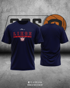 T-shirt Liège "Fan" - Navy