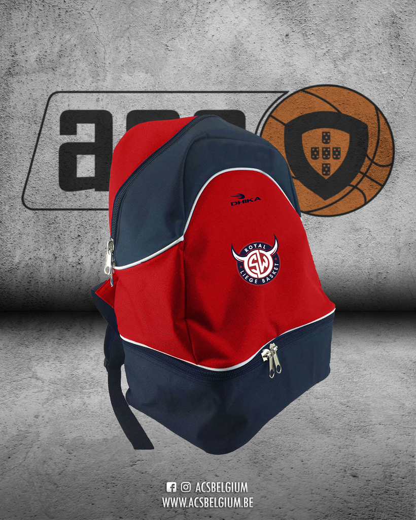 Sac à dos "Liège Basket" - Red/Navy