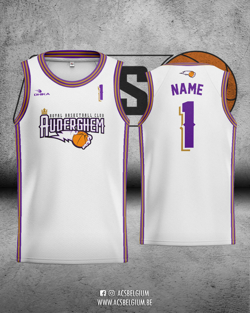 Official "RBC Auderghem" - Away Jersey