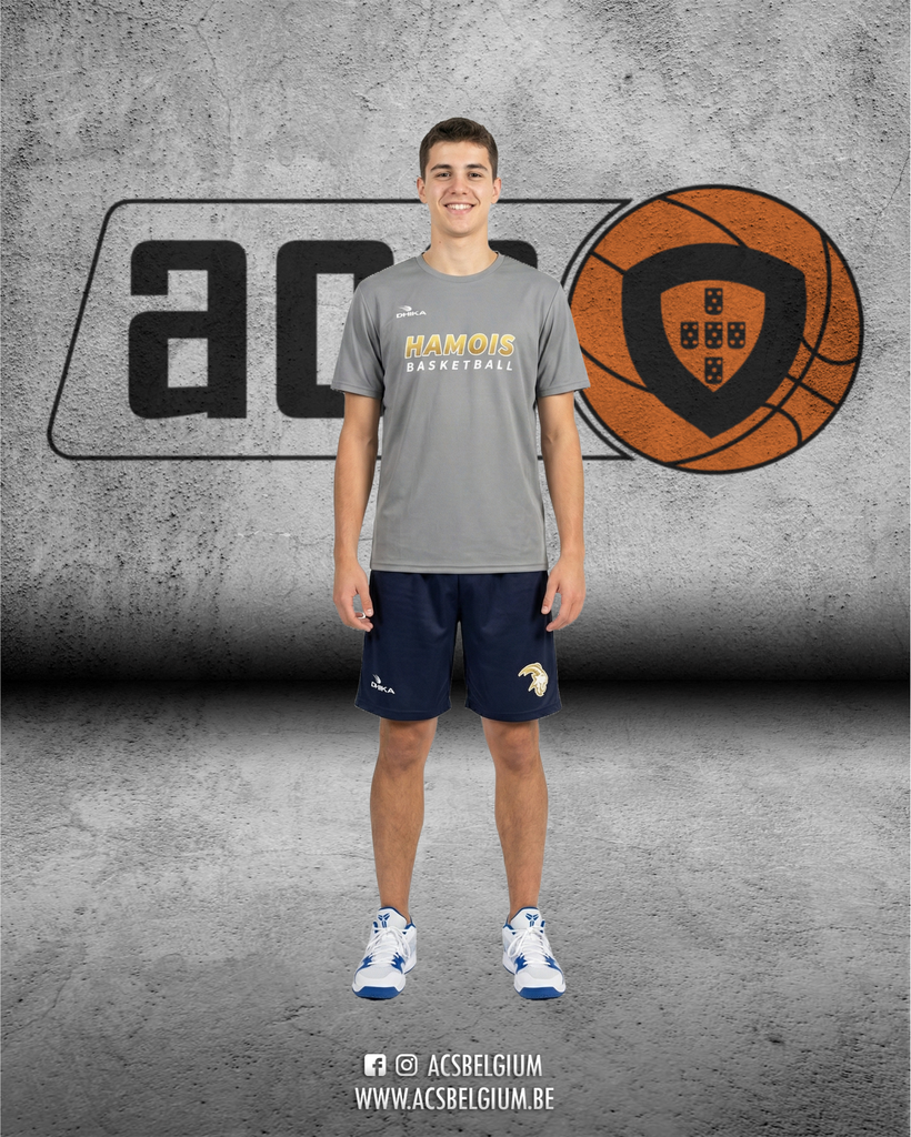 T-shirt Hamois "Player" - Grey