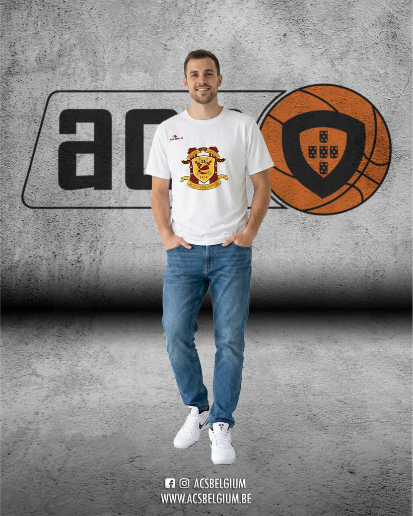 T-shirt "BCJS Estaimpuis" - White